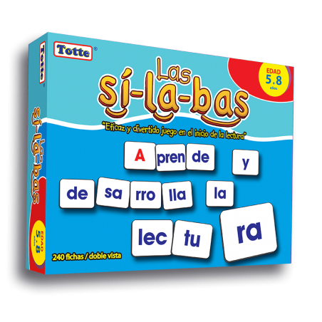 Tarjetas de aprendizaje Las Sílabas