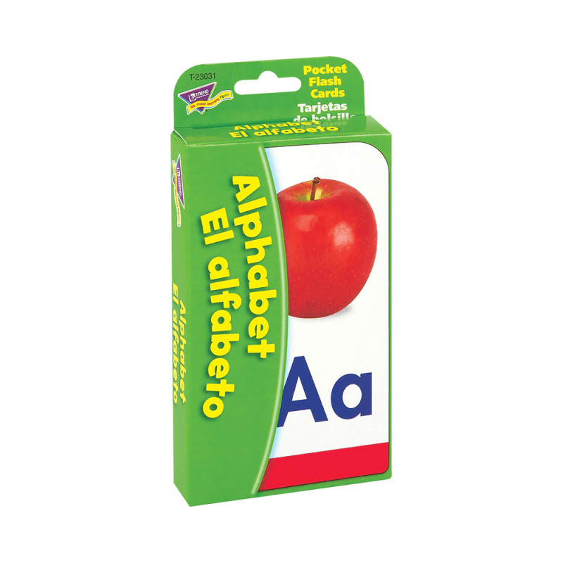 Tarjetas de aprendizaje el alfabeto (español-inglés)