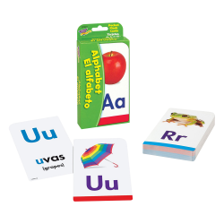 Tarjetas de aprendizaje el alfabeto (español-inglés)