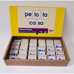Sílabas Simples de Madera